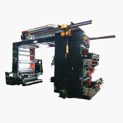 China Factory China-made Cascade Multicolor Icon Flexographic Printing Machine for sale