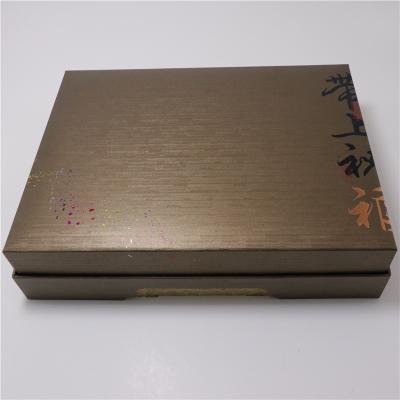 China Recycled Materials High Quality Eco-Friendly Ceramic Paper Packaging Gift Box Tea Set Fujian Bamboo Wholesale Box for sale