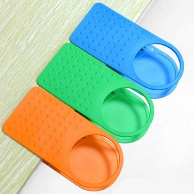 China Plastic Plastic Drink Cup Holder Clip For Home And Office Table Desk Side for sale