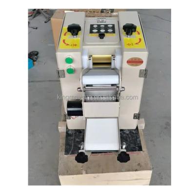 China Customized new size wonton samosa wrapper making machine dumpling spring roll skin machine samosa wrapper machine for sale