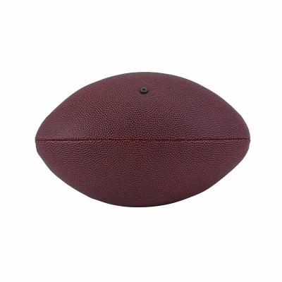 China Trainning Custom Design Size 9 PVC Leather American Football For Training for sale