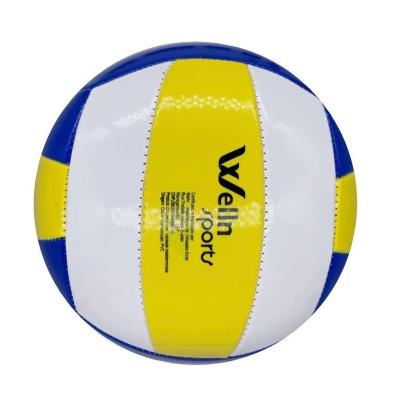 China Volleyball Playing Custom Logo Official Size 5 Outdoor Sports Stitch Beach Ball Volleyball for sale