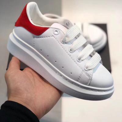 China Putian tennis shoes kids queen quality flats kids alexander original unisex original durable shoes white leather casual sneakers for sale