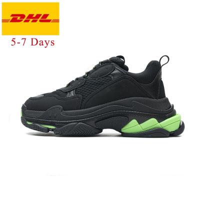 China Factory price 1:1 factory price fashion trend men sneakers original trainers running balencia Balanciaga track 1.0 sports shoes for sale