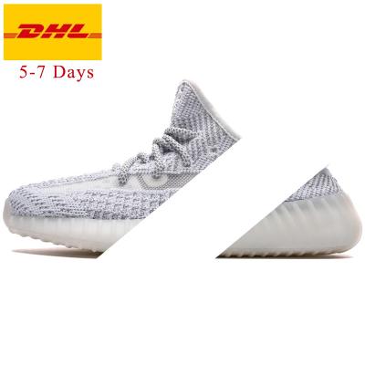 China Fashion trend original 1:1 zapatillas yezzy jeezy zapatos lace up casual running sneaker v2 yeezy shoes men women sports 350 trainers for sale