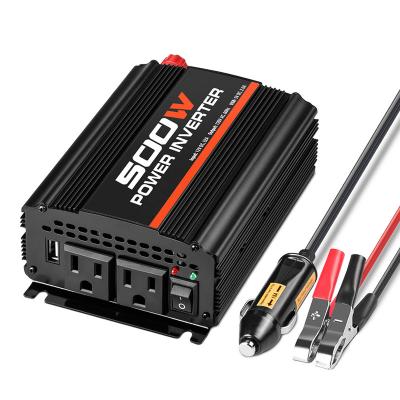 China Over Load Protection Power Inverter DC12V TO AC115V 110v 500W 1000W Modified Sine Wave Power Inverter 170*105*56mm for sale