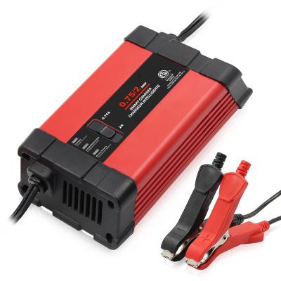 China Outdoor Battery Charger 120v Ac to Dc 12v 2a 3 Stage Battery Charging Built-in Protection Function for 12v Lead Acid Battery Charging for sale