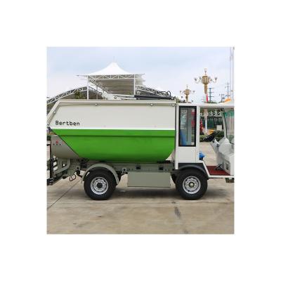 China Durable Novel And Beautiful Electric Vehicle Garbage Four-wheel Dump Truck for sale