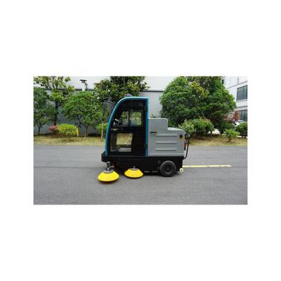 China Energy Saving And Environmental Protection Enclosed Smart Electric Road Sweeper for sale