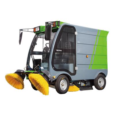 China Special Hot Selling Wholesale Smart Four-wheel Enclosed Road Sweeper From China for sale