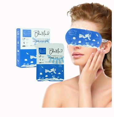 China Anti-Wrinkle Scent Relaxing Moisturized Natural Herbs Soothing Hydration Recyclable Cold Cooling Eye Mask for sale