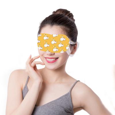 China SPA Herbal Disposable Eye Steamer Anti-Wrinkle Borneol Steam Heating Eye Mask for sale