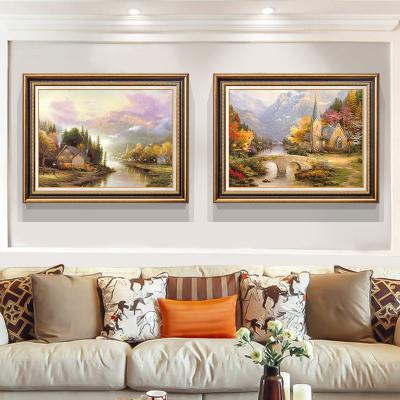 China Black Gold Crystal Porcelain Abstract Decorative Wall Art Painting For LIVING ROOM WALL Home Decoration Rectangle for sale