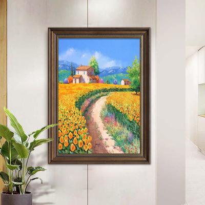 China European Style Landscape Oil Painting Painting View Hanging Printing Supports Customized Home Murals Pictures And Rectangle for sale