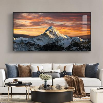 China Everest snow mountain landscape office mountain living room atmospheric hanging painting decorative painting 1010 for sale