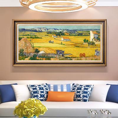 China Modern Manufacturers Wholesale Fresh Decorative Spray Oil Abstract Canvas Painting for sale