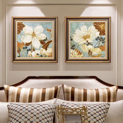 China Modern hand-painted decorative painting home decoration fresh decorative painting for sale