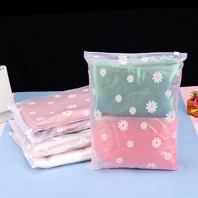 China Wholesale Security Custom Plastic Reusable Silicone Patterned Pe Zipper Lock Logo Ziplock Bag for sale