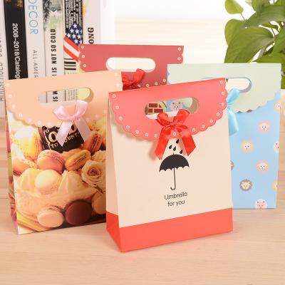 China Handmade Small Medium Christmas Couples Anniversary Gift Wrapping Paper Portable Soft Bag for sale