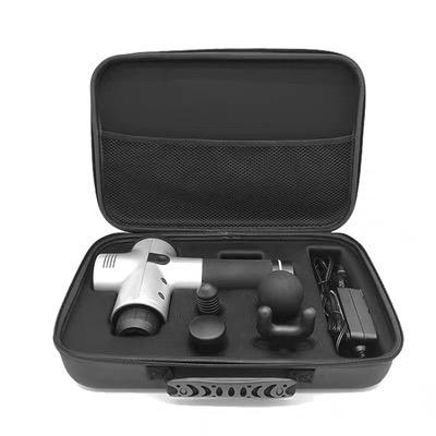 China Factory OEM Accessories Drone Black Custom Portable EVA Hard Carry Massage Gun Storage Travel Case Fascia Gun Bag Directly For Packing Box Bag for sale