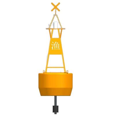 China Protect Mark Buoy High Quality Marine Boat Navigation Marker Beacon With Solar Light for sale