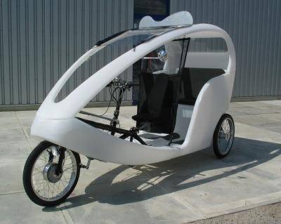 China HDPE Two-Seat Small Golf Carts Electric Three-Wheel Sightseeing Car for sale