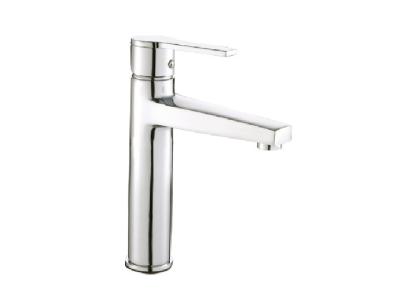 China Ceramic cartridge Wash Basin Mixer Taps One Hole for Bathroom for sale