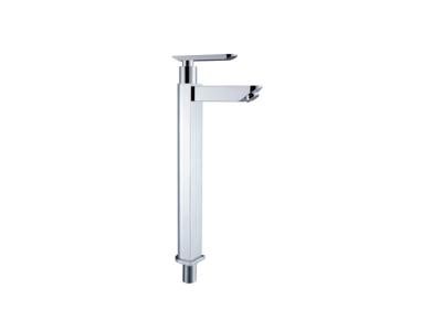 China High Chromed One Handle Basin Faucet Water Taps for commercial Use for sale