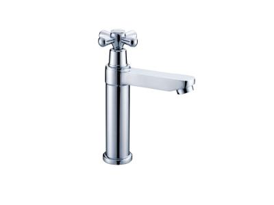 China Basin Cold Single Handle Basin Faucet , Deck Mounted One Hole Water Taps for sale