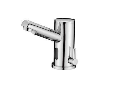 China modern Automatic Commercial Sensor Faucets for Hotel , Chrome Water Mixer Tap for sale