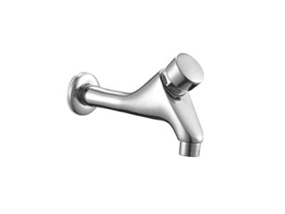 China Wall Mounted One Handle Urinal Faucet , One hole Metered Faucet for sale