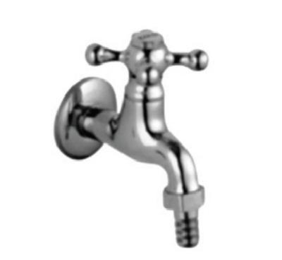 China Small Brass Single Handle Basin Faucet , Wash Tank Single Hole Tap With Zinc Handle for sale