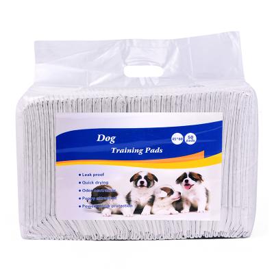 China Quick-Drying Leak Proof Pet Dog Viable Urine Pad Disposable Training Pads for sale