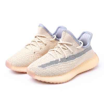 China Fashion round hot sale high quality original children's sports casual shoes and children's shoes Yeezy 350 v2. for sale