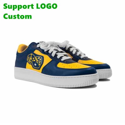 China High Quality Custom Leather Low Air1 Round Shoes Custom AF1 Men's Basketball Skateboarding Shoes for sale