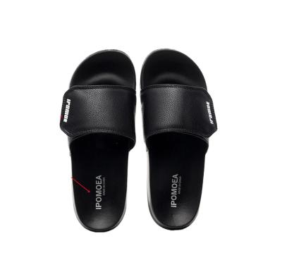 China PVC Summer Fashion Personality Wear Slippers Custom Logo Buckle Mens Sports Sandals EVA Flip Flops Women's Beach Shoes for sale