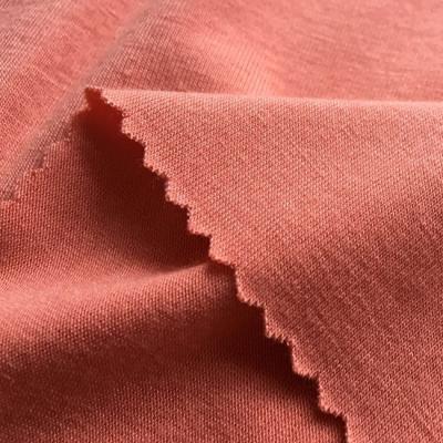 中国 Wholesale Breathable Best Price Plain Dyed 94% Rayon 6% Spandex Stretch Fabric For Cloth 販売のため