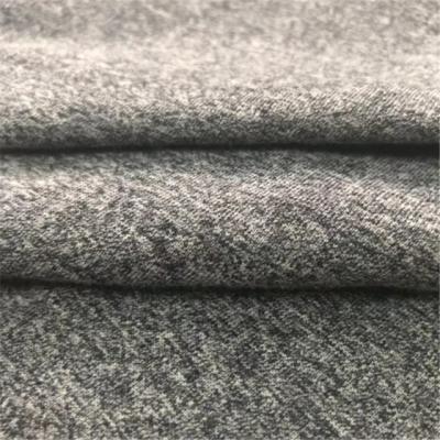 China China Suppliers Gray 100% Cotton Heather Antistatic Cationic Style Jersey Knit Fabric à venda