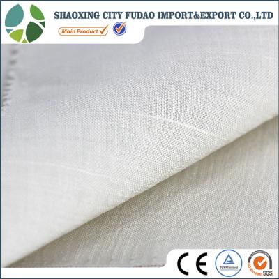 China White organic bleach ramie fabric linen and ramie fabric for sale for sale