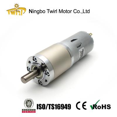 China Totally Enclosed Motor Low RPM High Torque 12v DC Motor 45mm for sale