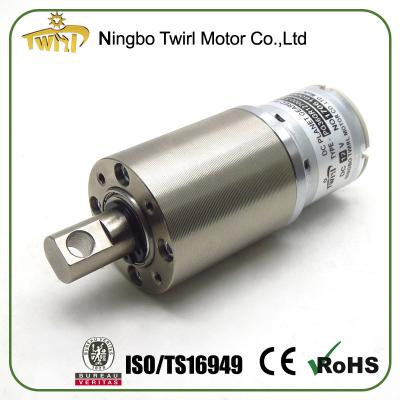 China OEM TS16949 Manufacturer Totally Enclosed Noise 36mm 200kg.cm High Torque 12v 24v DC Encoder Silent Gear Motor for sale