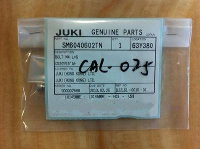 Chine BOULON M4 L=6 SM6040602TN DE JUKI à vendre