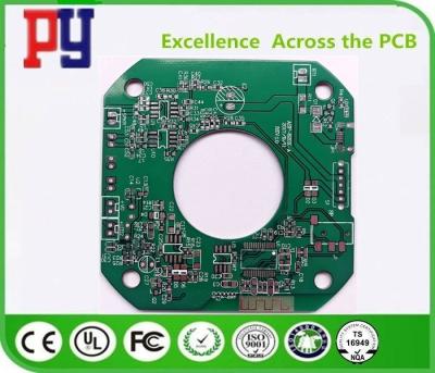 China Fr4 Double Sided Printed Circuit Board 1.6MM Thickness 1.0oz Green Solder Mask for sale