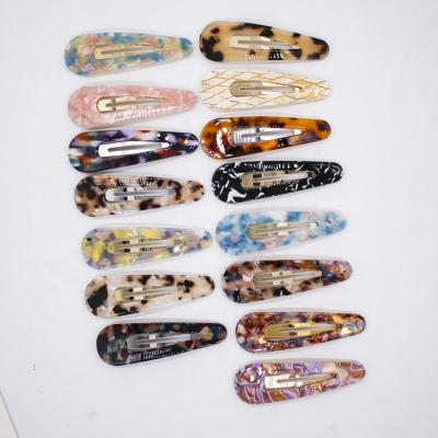 China New Mini Hair Decoration Girls' Hair Decoration Popular Stocking Hair Accessories Clips BB Snap Hair Clips For Women for sale