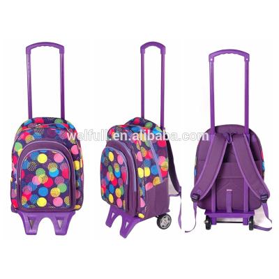 China New Products Child Detachable School Bag , Cheap School Trolley Bag for sale