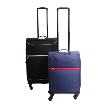 China High Quality Super Lightweight Polyester Travel Luggage Three Size Luggage Set for sale