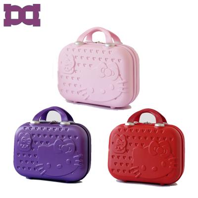 China Cheap ABS Small Cosmetic Makeup Travel Bag For Luggage for sale