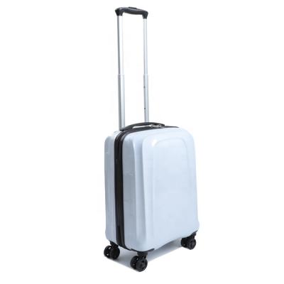 China ABS Smart 3 Pcs Carry On ABS Luggage Trolley Bag With Airplane Wheels for sale