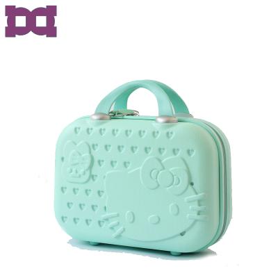 China ABS Small 14' Small Cosmetic Makeup Travel Bag For Luggage for sale