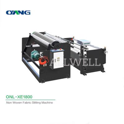 China Factory New Design Automatic Nonwoven Cloth Slitting Machine Allwell Nonwoven Slitting Machine for sale